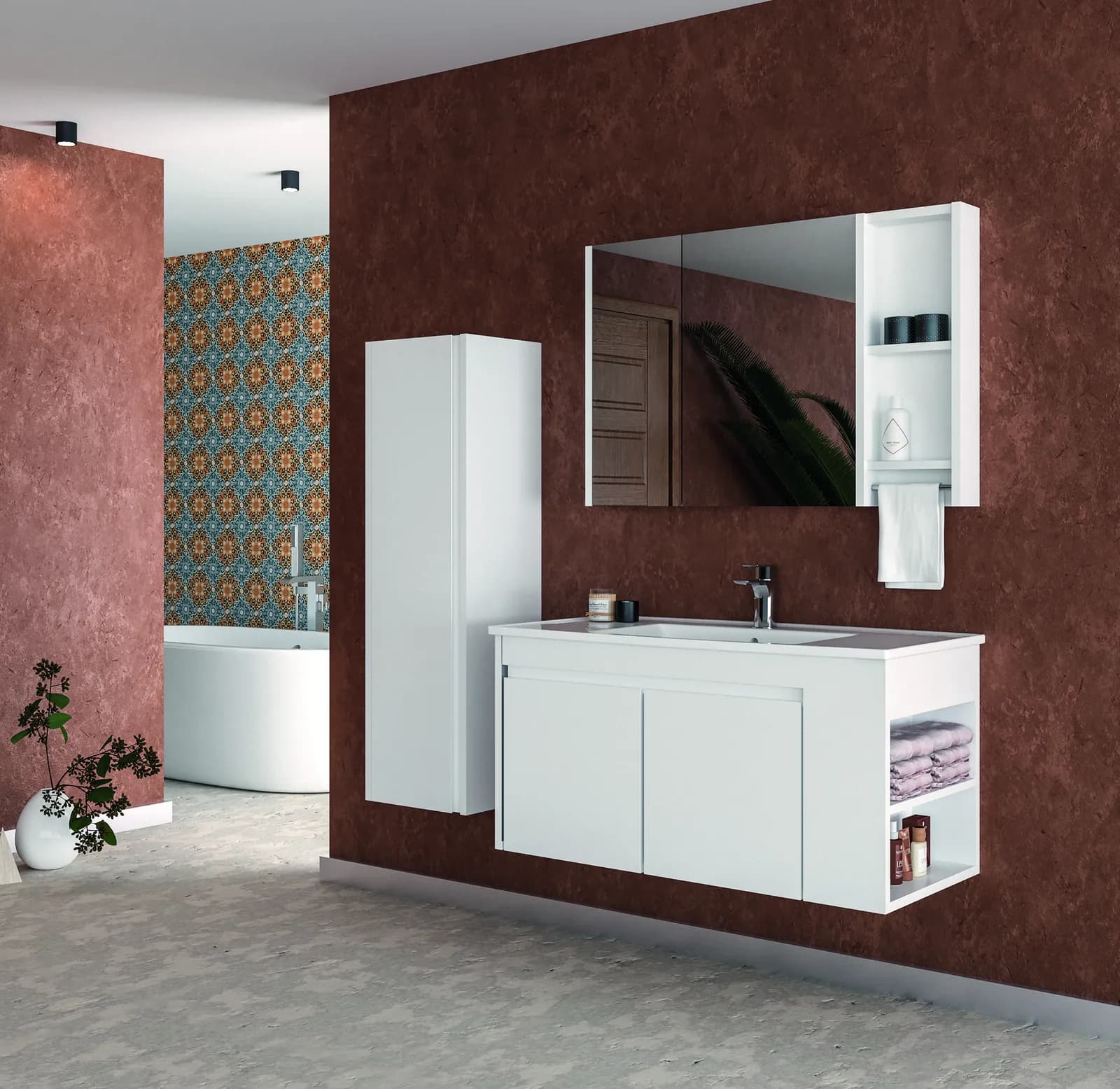 Atlas 100 banyo mobilyası ürün görseli